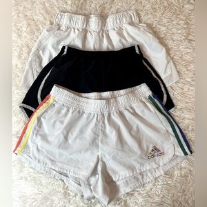 athletic shorts trio!